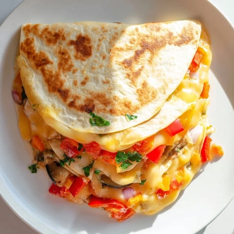 Mexican cheese tortilla folds