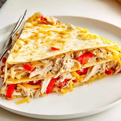 Grilled Chicken Cheese Quesadilla