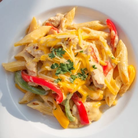Chicken Fajita Pasta Skillet