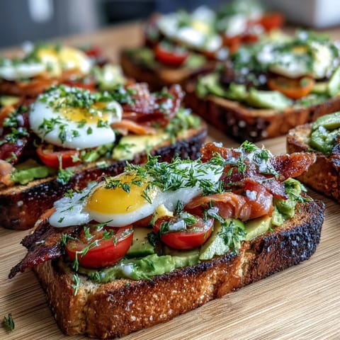 Spring Brunch Avocado Toast