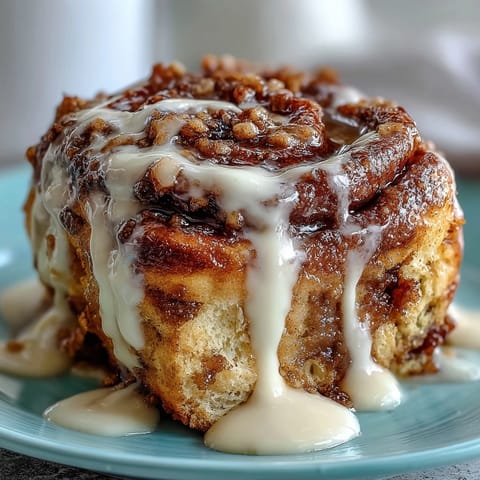 Cinnamon Roll Pancake Casserole
