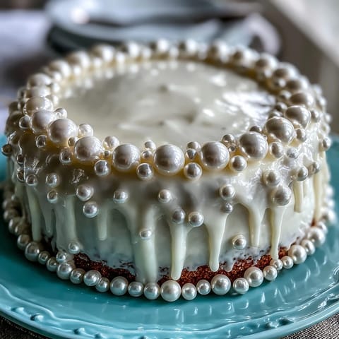 A moist vanilla sheet cake covered in smooth pearl fondant, perfect for a First Communion celebration.