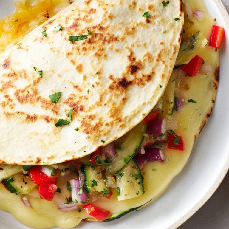 Mouthwatering quesadillas, filled with melted cheese and optional chicken, ready to be sliced and served.